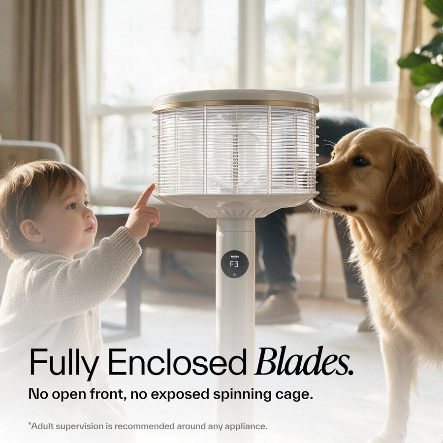Spin360 fully enclosed blades