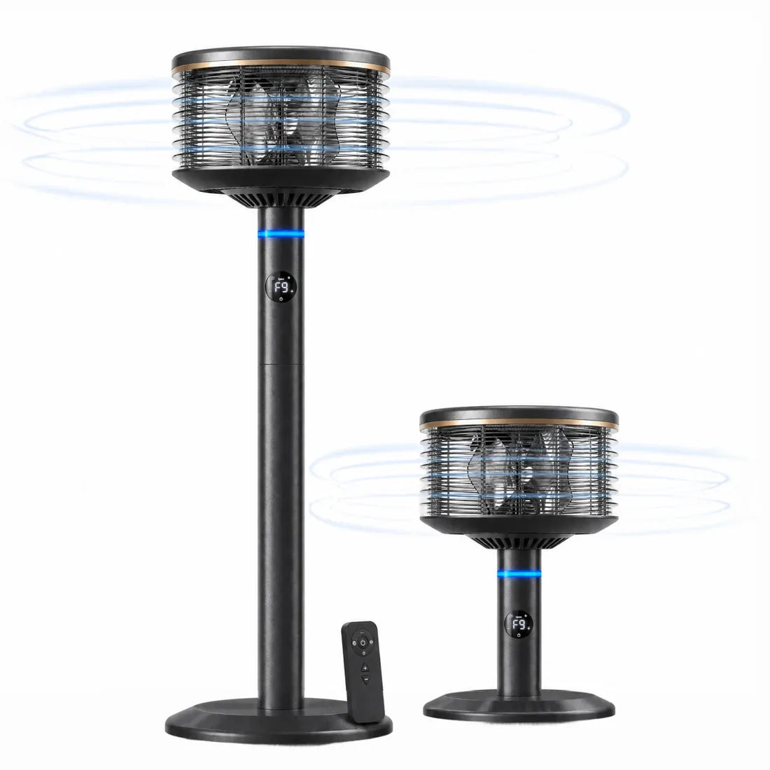 Spin360 at tabletop height and full floor height